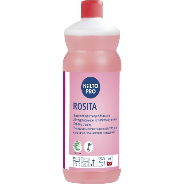 Kiilto Pro rengöring | Rosita Sanitet | 1 liter