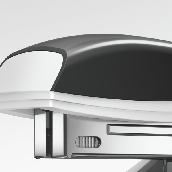 Leitz 5502 häftapparat, röd