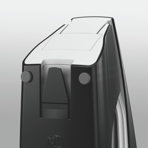 Leitz 5502 häftapparat, röd