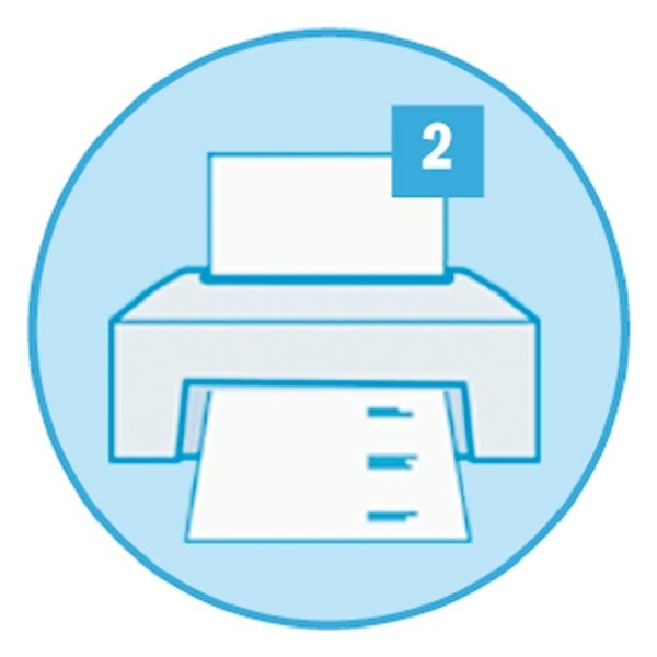 Esselte Maxi register A4, 1-12, til print