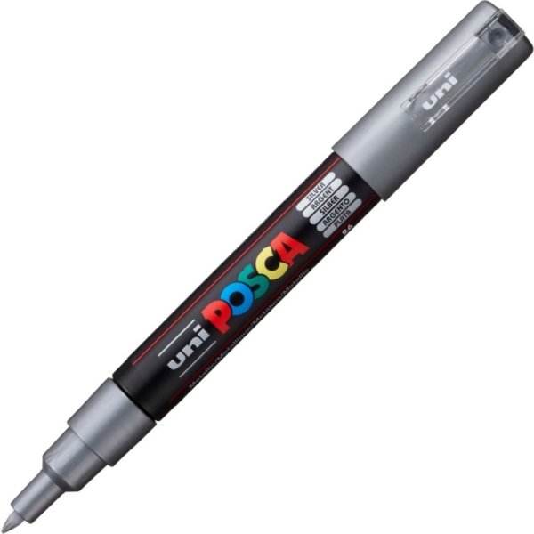 Posca Marker | PC-1M | EF | 0,7-1 mm | Silver