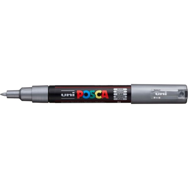 Posca Marker | PC-1M | EF | 0,7-1 mm | Silver
