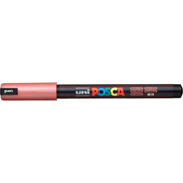 Posca Marker | PC-1MR | UF | 0,7 mm | Metallic röd