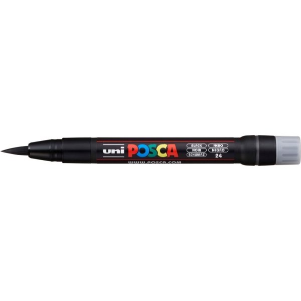 Posca Marker | PCF350 | Brush | 1-10 mm | Black