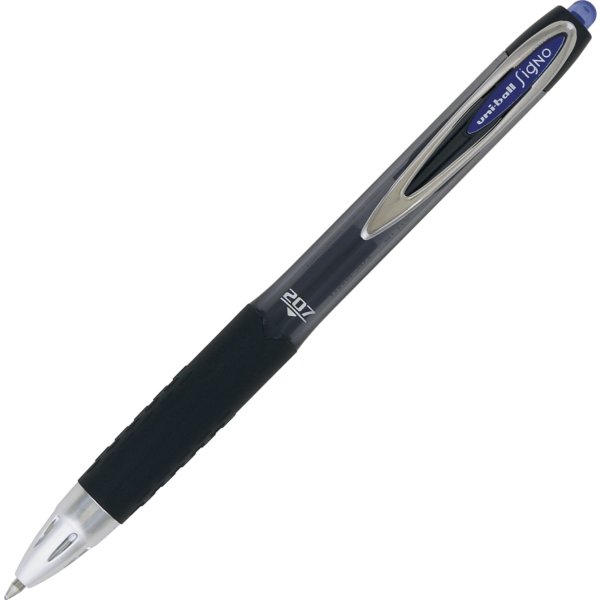 Uni-ball UMN-207 gelpen, fine, blå