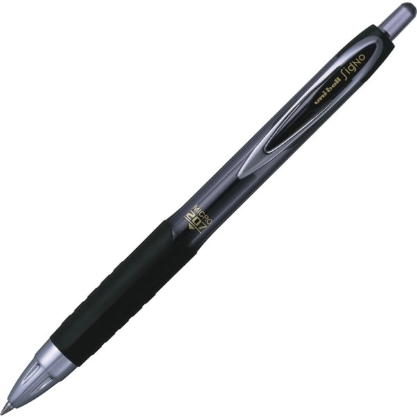Uni-ball UMN-207 gelpenna, micro, svart