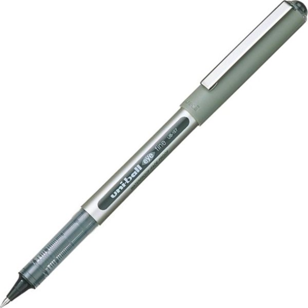 Uni-ball UB-157 rollerballpenna, eye fine, svart