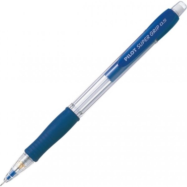 Pilot Super Grip stiftpenna, H185, 0,5 mm, blå