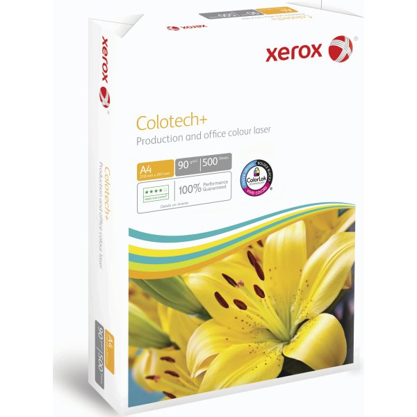 Xerox Colotech+ kopieringspapper, A4 / 90 g / 500 