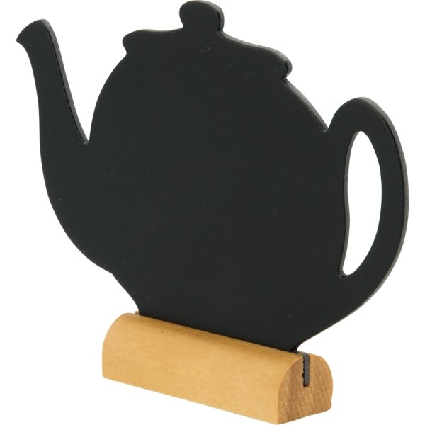 Securit Silhouette Wood Bordsskylt | Teapot