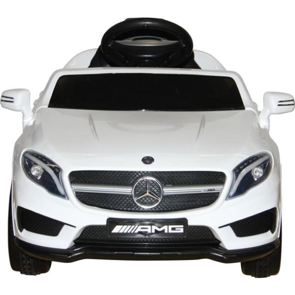 Eldriven Mercedes AMG GLA45 barnbil, 12V, vit