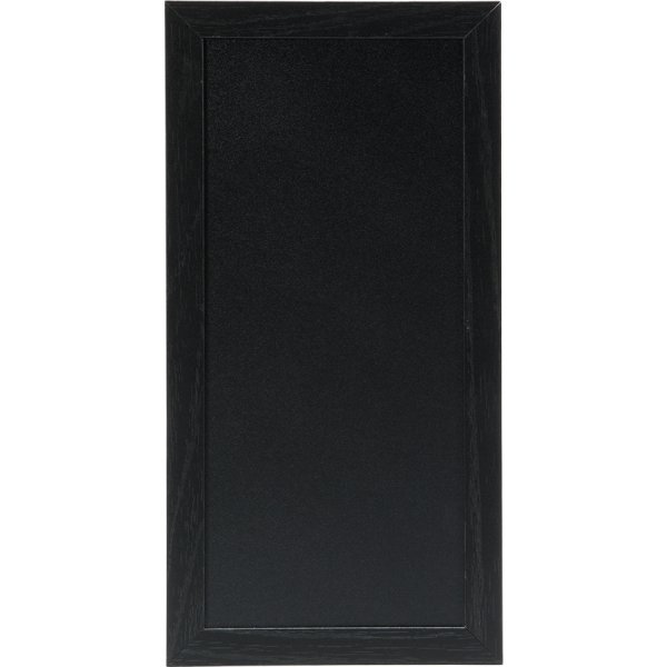 Securit Woody Griffeltavla, 40x20 cm, svart