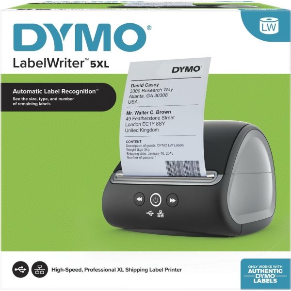 DymoLabelWriter 5XL etikettskrivare