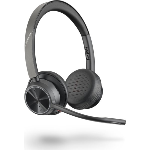 Poly Voyager 4320 Stereo UC USB-A headset med dock