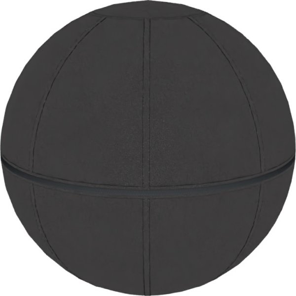 Office Ballz balansboll Ø55 cm, svart/svart
