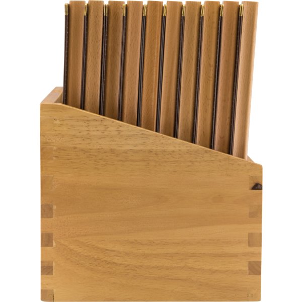 Securit Wood Menypärm | A4 | Brun | 20 st