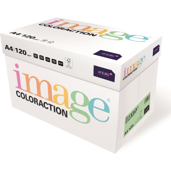 Image Coloraction A4, 120g, 250ark, enggrøn
