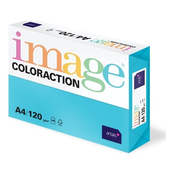Image Coloraction A4, 120g, 250ark, turkis