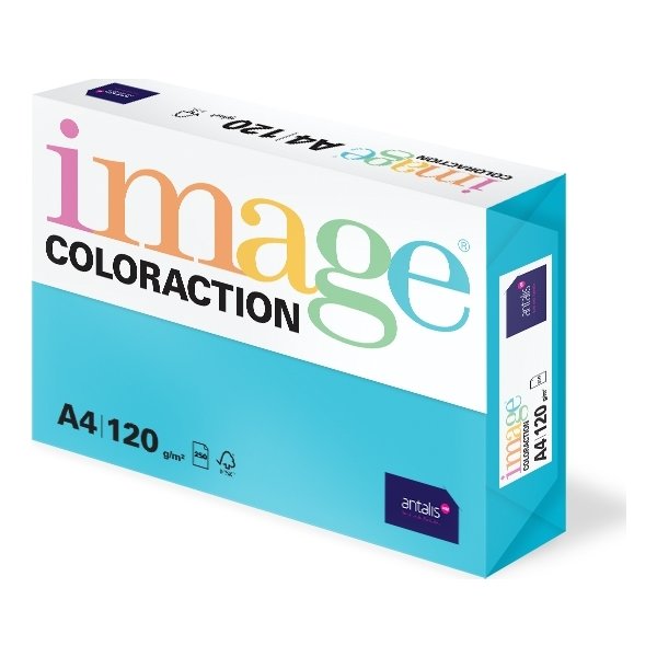 Image Coloraction A4 120 g | 250 ark | Turkos