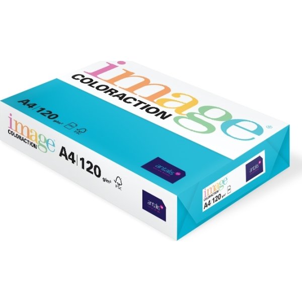 Image Coloraction A4, 120g, 250ark, turkis