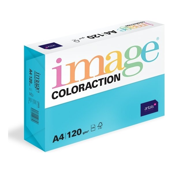 Image Coloraction A4, 120g, 250ark, turkis