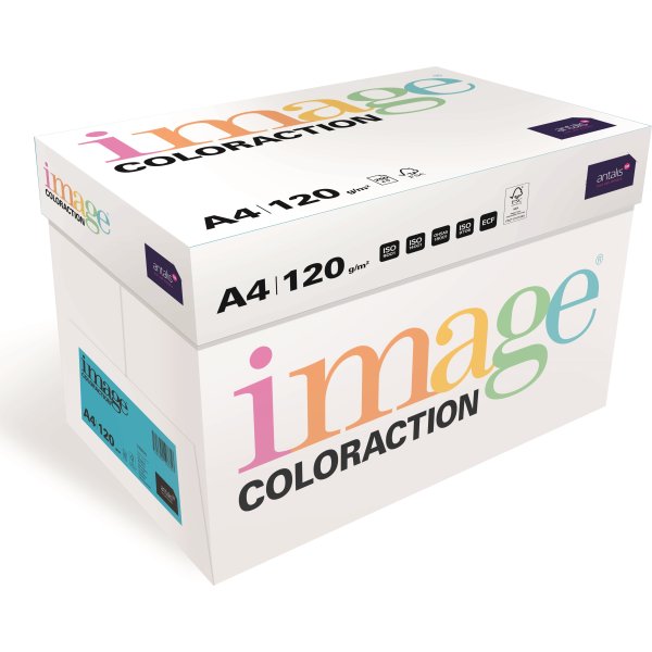 Image Coloraction A4, 120g, 250ark, turkis