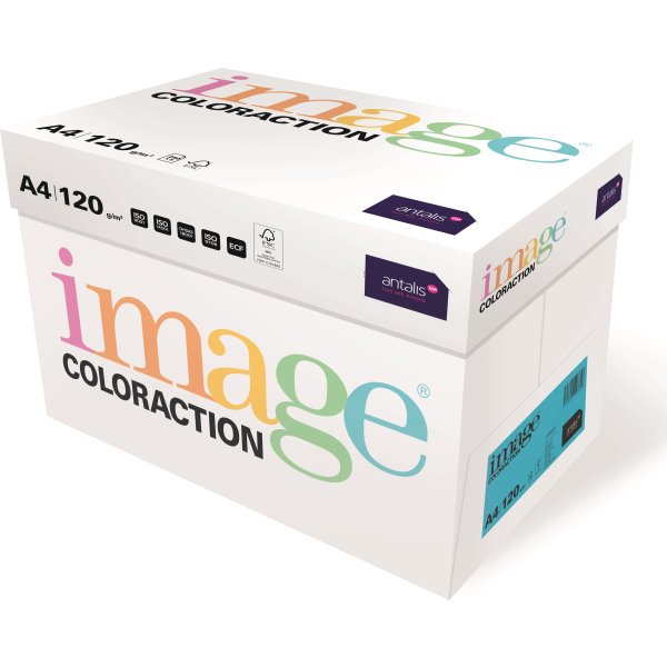 Image Coloraction A4, 120g, 250ark, turkis