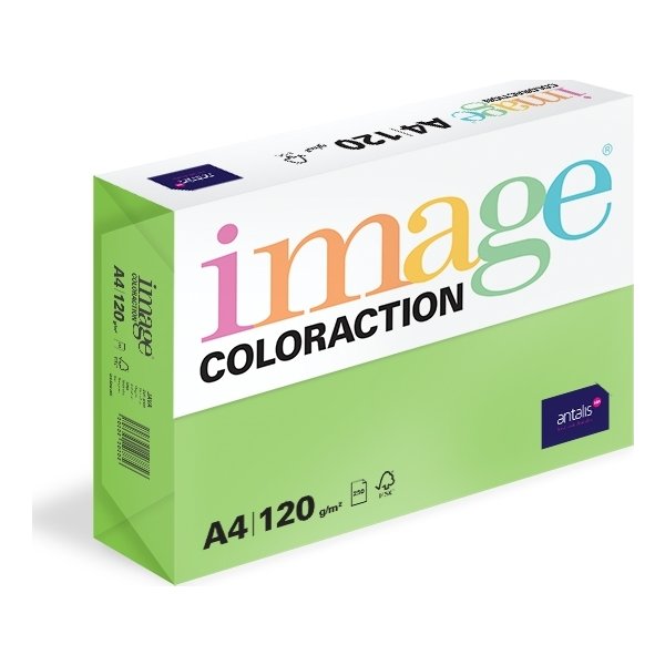 Image Coloraction A4 120 g | 250 ark | Limegrön
