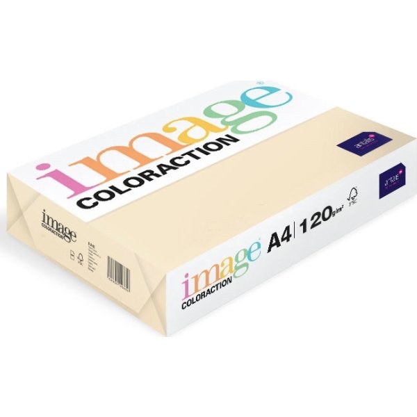 Image Coloraction A4, 120g, 250ark, cream