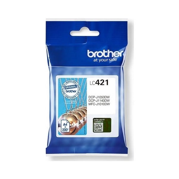 Brother LC421C bläckpatron, cyan