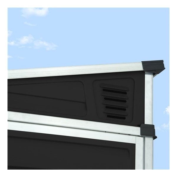 Palram Canopia SKYLIGHT PENT 2, skjul 1 m2