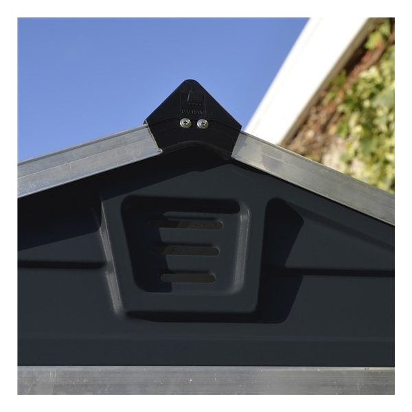 Palram Canopia SKYLIGHT 2,1 m2 Skjul, midnattsgrå