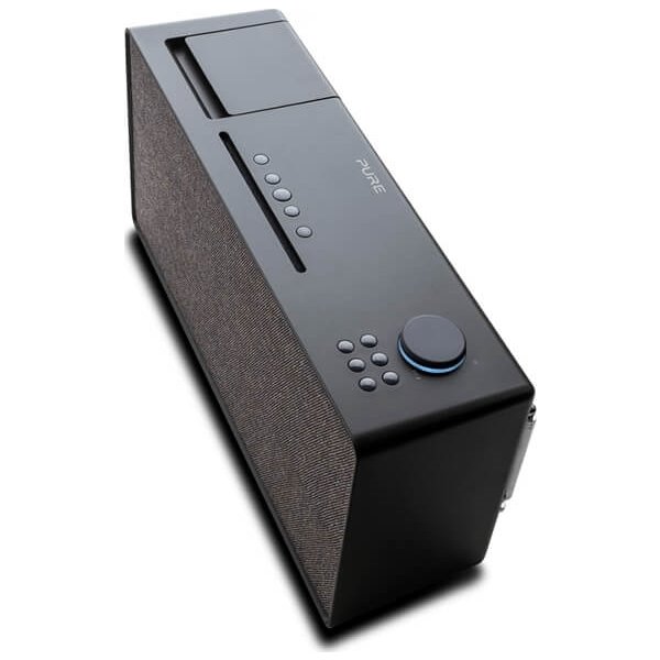 PURE Evoke Home Bluetooth med FM/DAB/DAB +, svart