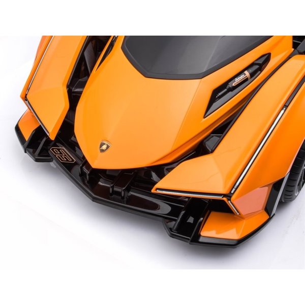 Eldriven barnbil, Lamborghini Lambo, V12, orange