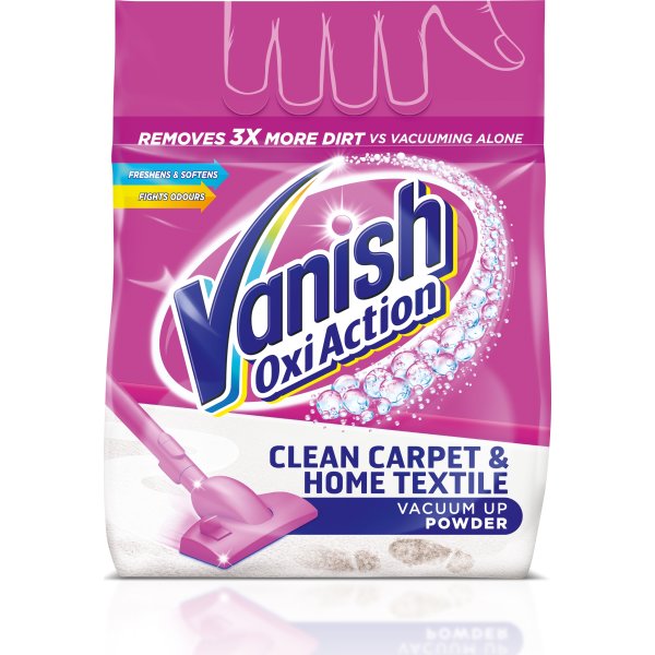 Vanish Oxi Action Carpet Powder mattrengöring 650g