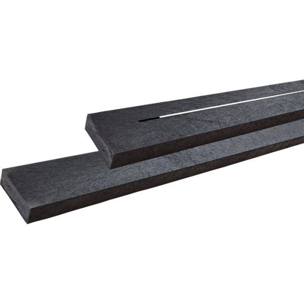 Plus Picknick bänkset | RePlast | Svart | 200 cm