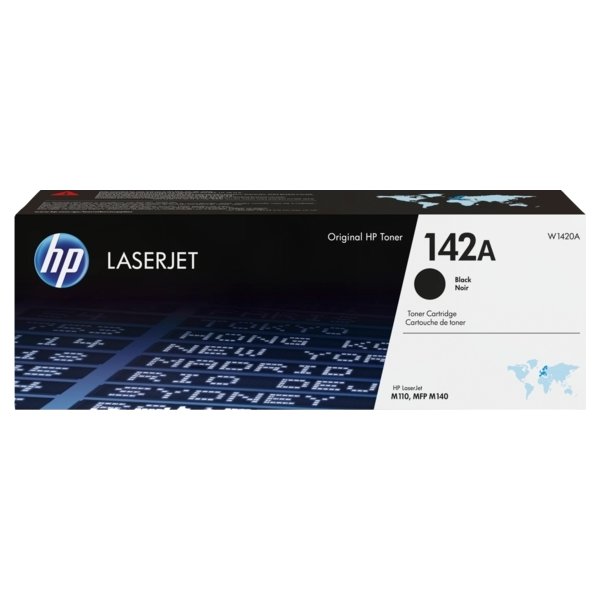 HP 142A LaserJet lasertoner | svart