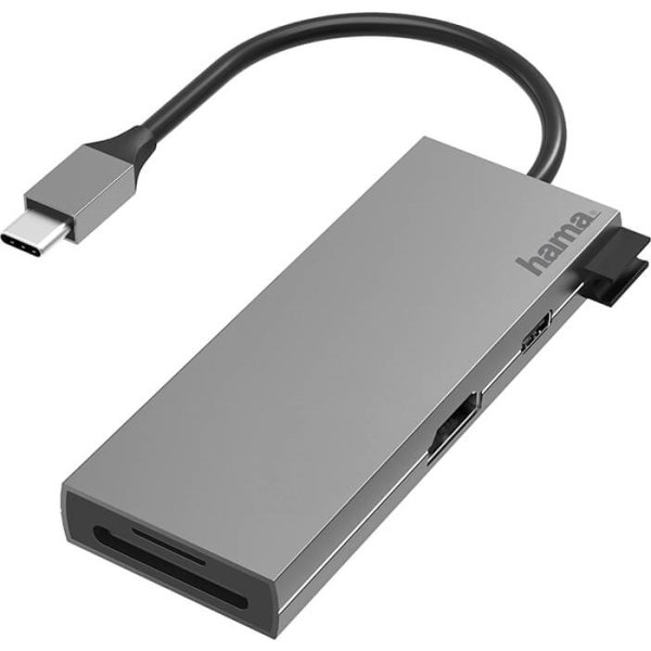 HAMA USB-C Multi-Hub 6x portar