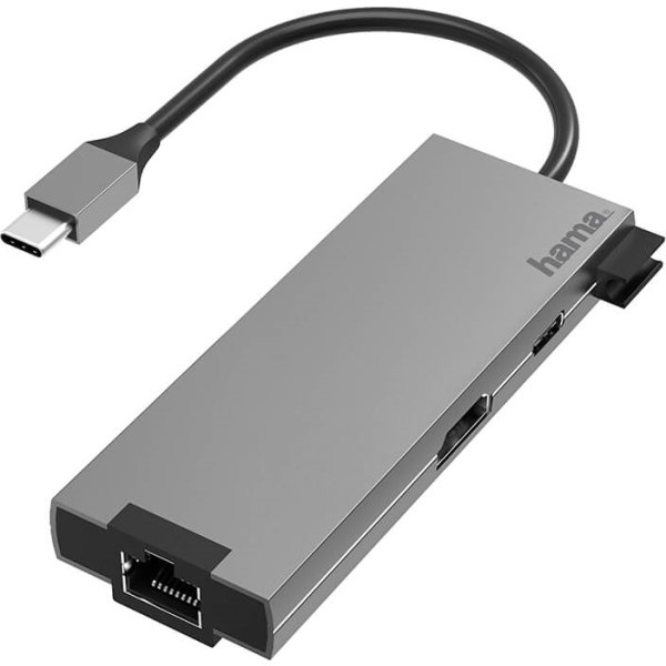 HAMA Hub USB-C 5x portar