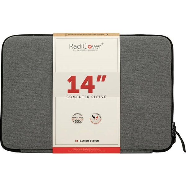 RadiCover strålbeskyddande fodral, 14", grå