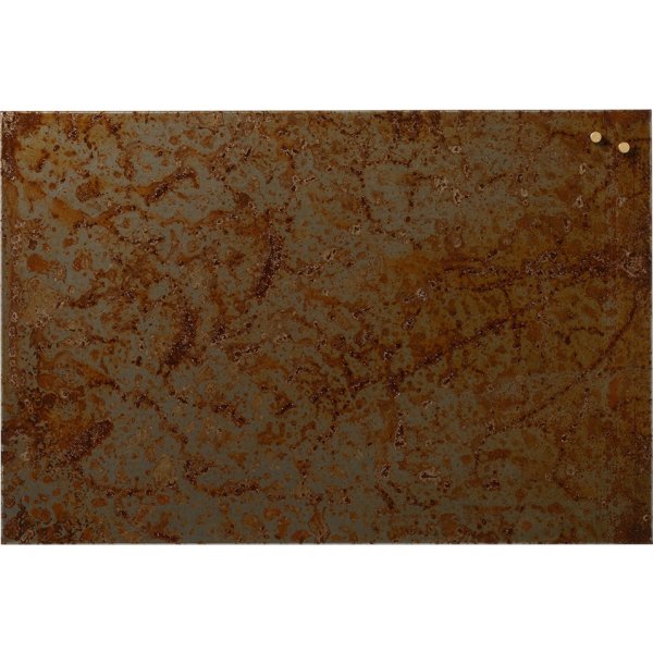 NAGA magnetisk metalltavla, 40x60 cm, Rost