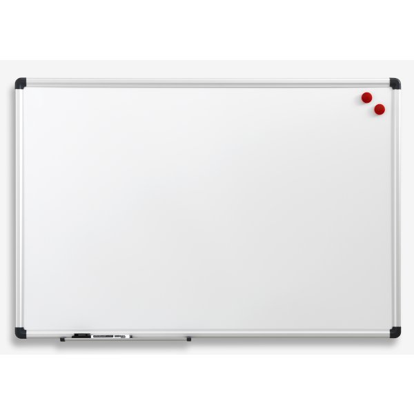 NAGA magnetisk whiteboard, 60x90 cm, aluminiumram