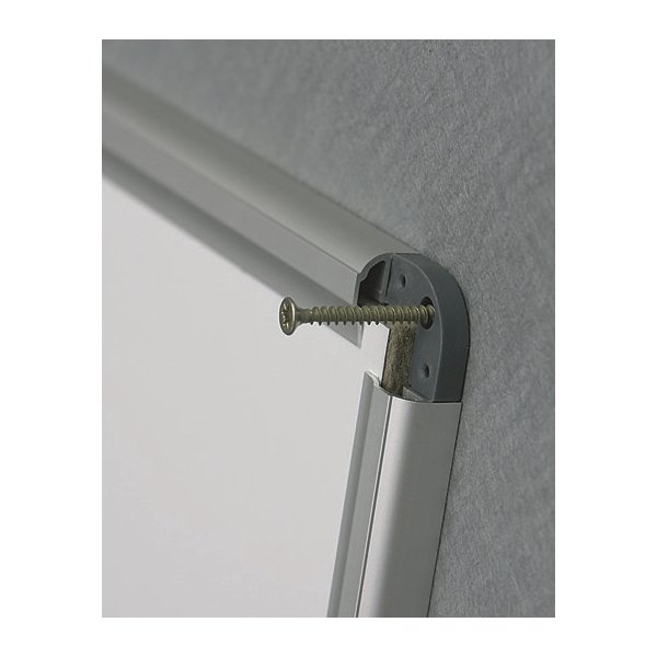 NAGA magnetisk whiteboard, 60x90 cm, aluminiumram