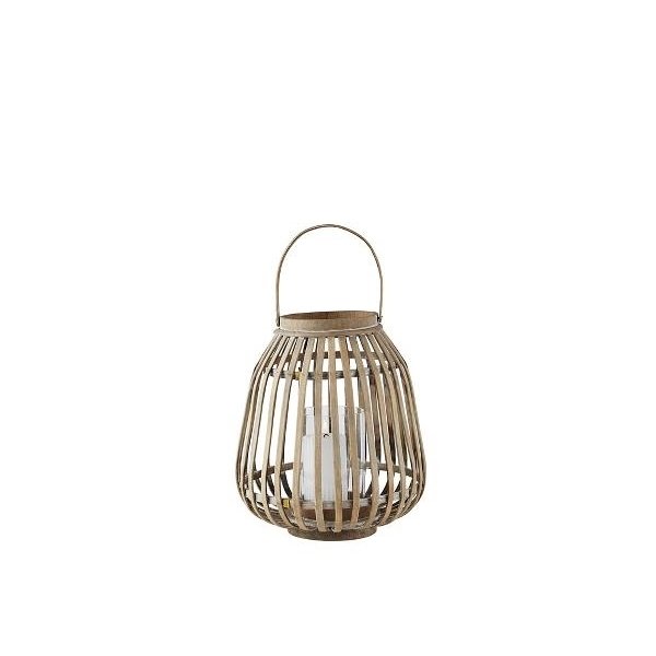 Villa Collection Bambu Lykta, Naturell H30 cm