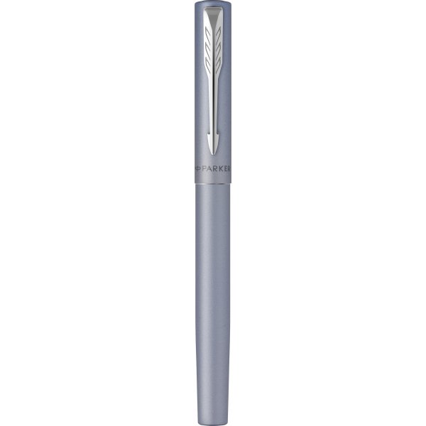 Parker Vector XL Silver-Blue Rollerballpenna | F