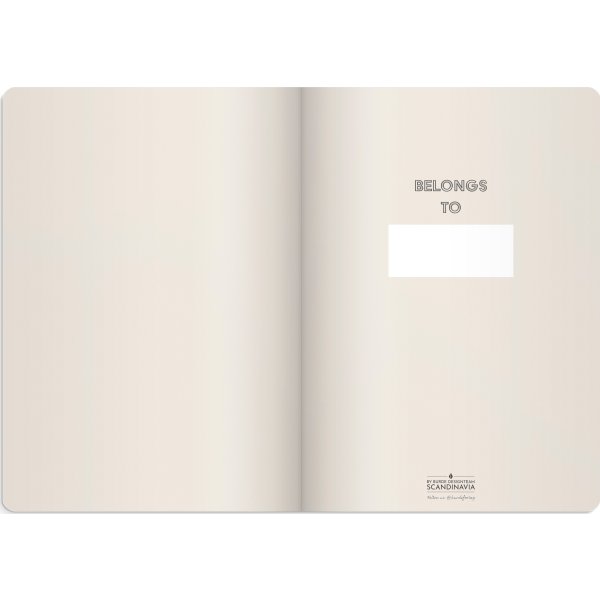 Burde Deluxe anteckningsbok | A5 | Linjerad