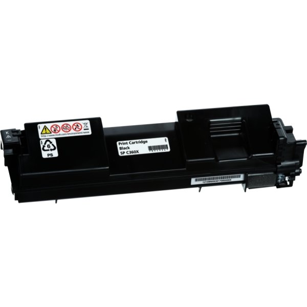 Richo C360X Lasertoner, svart, 10.000s