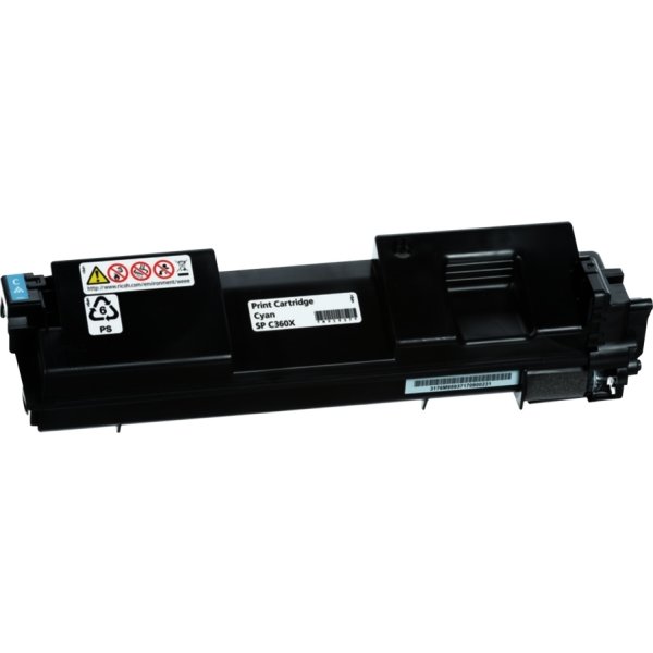 Richo C360X Lasertoner, cyan, 9.000s