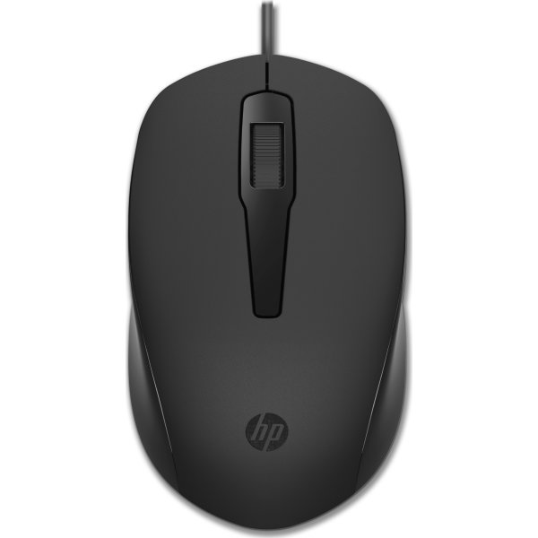 HP 150 trådbunden mus | Svart