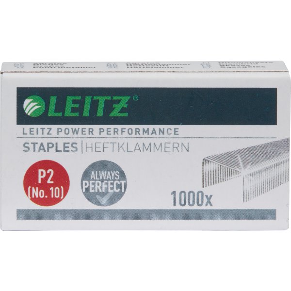 Leitz Nr 10 Performance P2 häftklamrar 1000 st.